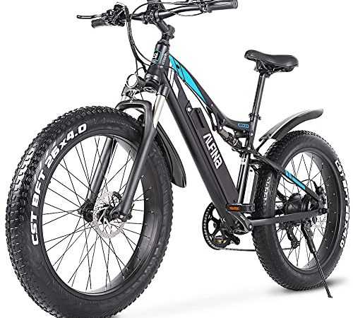 ALFINA X03plus 48V 17AH Bicicletta Elettrica Mountain ebike 26 Pollici Impermeabile Batteria al litio per bici Elettrica Adulti unisex