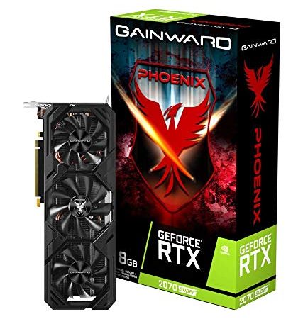 Gainward 471056224-1730 NVIDIA GeForce RTX 2070 Super 8GB GDDR6 471056224-1730, GeForce RTX 2070 Super, 8 GB, GDDR6, 256 bit, 7680 x 4320 pixel, PCI Express x16 3.0