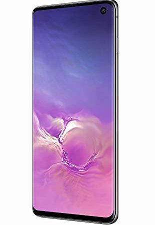 Samsung Galaxy S10 Smartphone, 128GB, Display 6.1", Dual SIM, Nero (Prism Black) [Altra Versione Europea] (Ricondizionato)