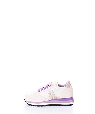 Saucony Jazz Triple Donna, Colore Beige e Viola 60530-12, Numero 38,5 EUR (7,5 us)