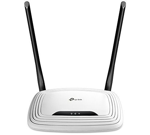 TP-Link TL-WR841N N300 Router Wi-Fi 300 Mbps a 2.4 GHz, 5 10/100M Porti, 2 5dBi Fixed Antenne, WPS