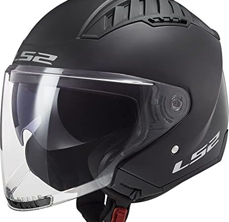 LS2, Casco jet moto Copter blackmat, XL