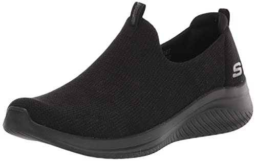 Skechers Ultra Flex 3.0-Soft Classics, Sneaker Donna, Nero, 40 EU