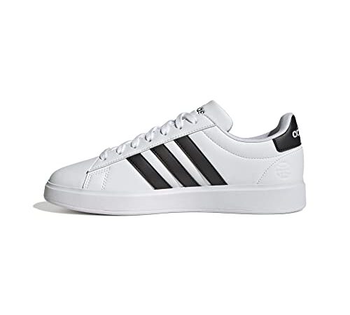 adidas Grand Court 2.0, Sneaker Uomo, Ftwr White Core Black Ftwr White, 44 EU